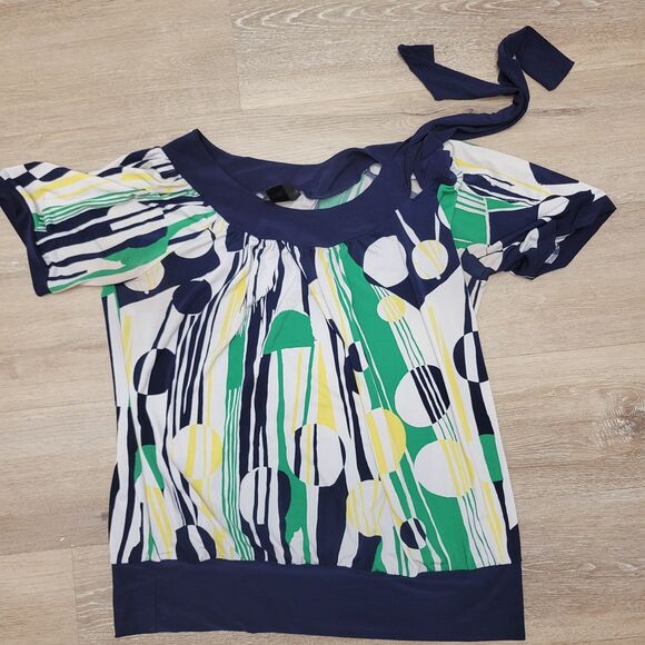 Layne Bryant Top, Tie Side, Banded Bottom Size 14/16 - Picture 4 of 6